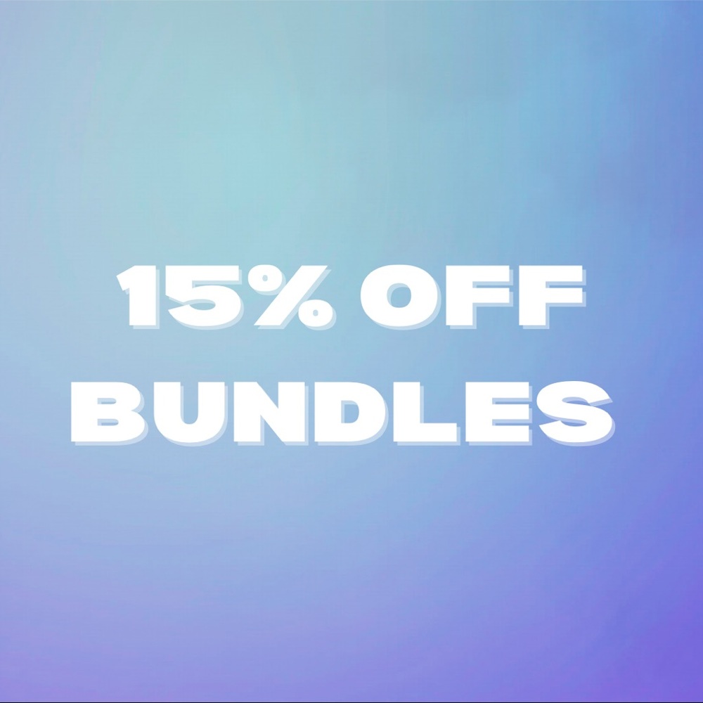 ⚡️ bundle discount ⚡️